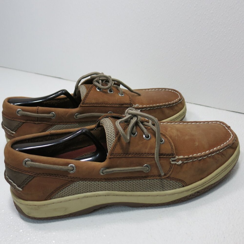 Sperry Top-Sider Men's Nubuck Leather Deck Boat Men's Footwear Shoes Size 11 W - Picture 4 of 7